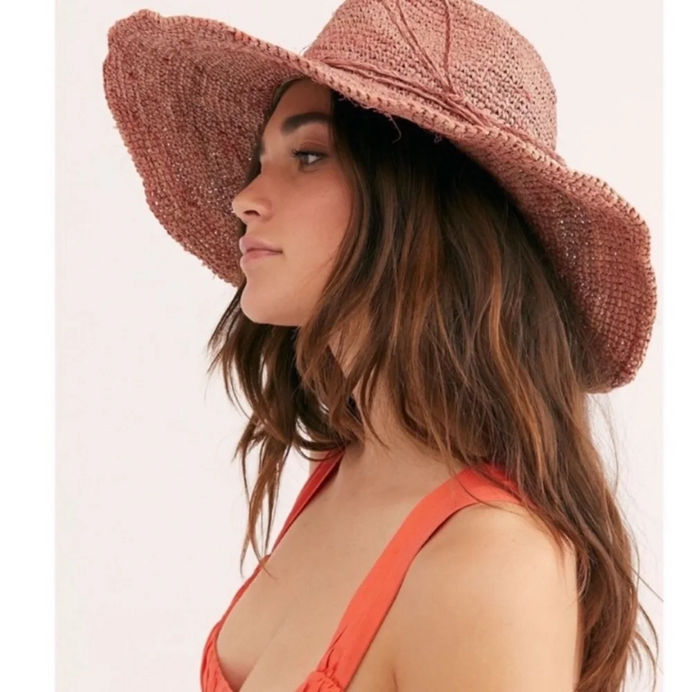 Free People Marley Straw Hat new